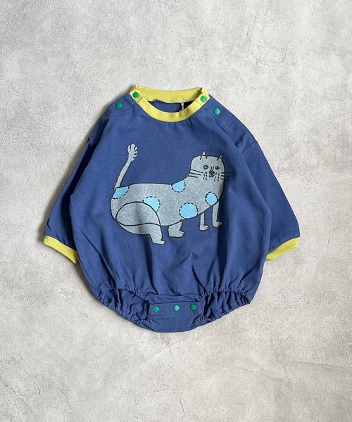 HOGAN RANCH WEAR（ホーガンランチウエア）の「ナガソデボディシャツ（70・80cm）（肌着・キッズ・ベージュ/ネイビー/オフホワイト・80/70）」の3枚目の写真