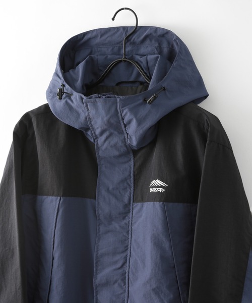 OUTDOOR PRODUCTS(アウトドアプロダクツ)の「【OUTDOOR PRODUCTS/アウトドアプロダクツ】切り替えマウンテンパーカー 撥水 透湿 UVカット ユニセックス(マウンテンパーカー・メンズ・ネイビー/ベージュ/カーキ/ブラック/ライトベージュ/チャコールグレー/グリーン・LARGE/X-LARGE/MEDIUM/SMALL)」の7枚目の写真