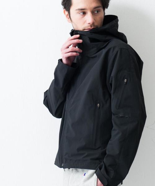 green label relaxing(グリーンレーベルリラクシング)の「【WEB限定】 ★★STRC S/SHELL フードブルゾン GLSS◆(ブルゾン・メンズ・ブラック/ネイビー・X-LARGE/X-SMALL/LARGE/SMALL/MEDIUM)」の8枚目の写真
