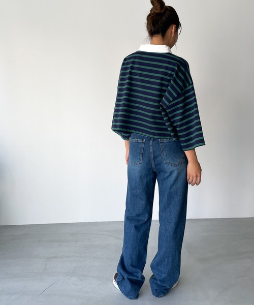 CANAL JEAN（キャナルジーン）の「RED CHOP WORKS ボーダー