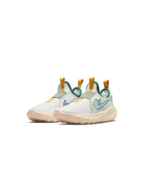 NIKE（ナイキ）の「ナイキ フレックス ランナー 2 リル リトルキッズシューズ / Nike Flex Runner 2 Lil Little Kids' Shoes（スニーカー・キッズ・アイボリー・20.5/20/16.5/17.5/17/18.5/18/19.5/19/21.5/21/22）」の2枚目の写真