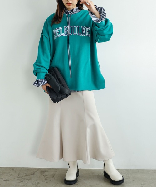 GeeRA(ジーラ)の「フリルハイネックキャンディスリーブブラウス(シャツ/ブラウス・レディース・オフホワイト/グレー系その他・MEDIUM/LARGE)」の20枚目の写真
