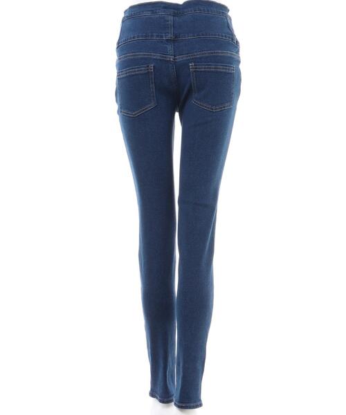 INGNI(イング)の「ハイウエストスキニーパンツ(デニムパンツ・レディース・ブルー系その他4/ブラック・M/S)」の5枚目の写真