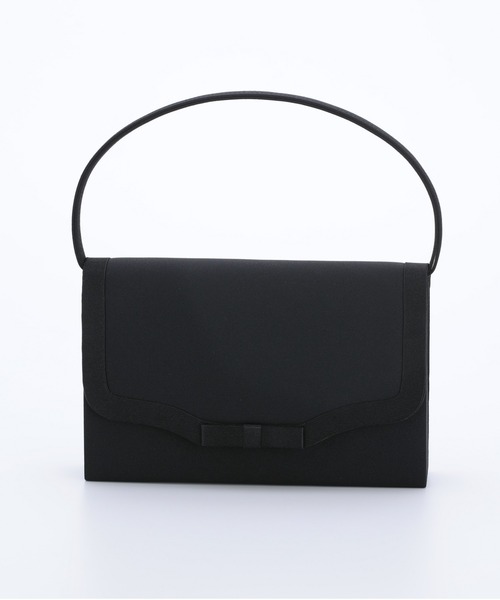 ブラックフォーマル 冠婚葬祭 シンプル ハンドバッグ.（クラッチバッグ）｜PREFERIR（プレフェリール）