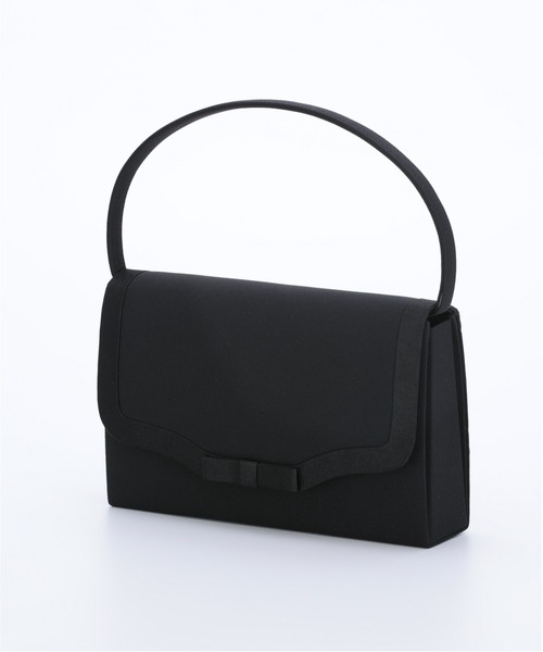 ブラックフォーマル 冠婚葬祭 シンプル ハンドバッグ.（クラッチバッグ）｜PREFERIR（プレフェリール）