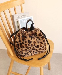 T・S・L | リバーシブル2way巾着バッグ(トートバッグ)