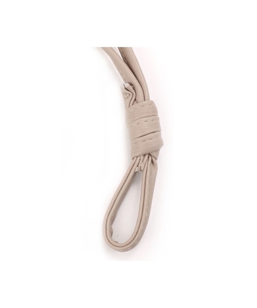 T・S・L（ティーエスエル）の「リバーシブル2way巾着バッグ（トートバッグ・レディース・ベージュ/ピンク/グレイッシュベージュ/チャコールグレー・FREE）」の17枚目の写真