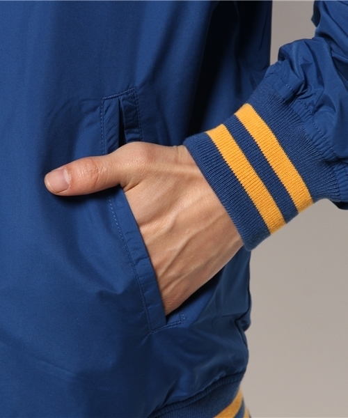 Champion（チャンピオン）の「メンズ チャンピオン アクションスタイル テフロン加工 スナップジャケット CHAMPION C3-F604（ブルゾン・メンズ・ブラック/レッド/ネイビー・SMALL/MEDIUM/LARGE/X-LARGE）」の12枚目の写真