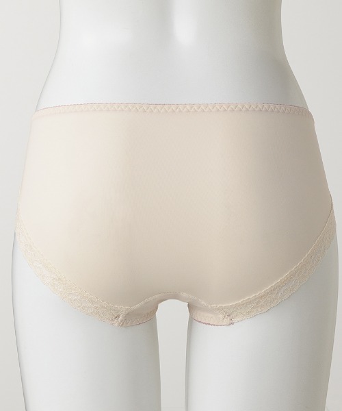 Tuche(トゥシェ)の「Tuche/トゥシェ ふわっと盛れるワイヤレスブラのペアショーツ(ショーツ・レディース・ローズ/ライトホワイト/ブラック系その他/チャコールグレー/ライラック/クリーム・MEDIUM/LARGE/X-LARGE)」の17枚目の写真