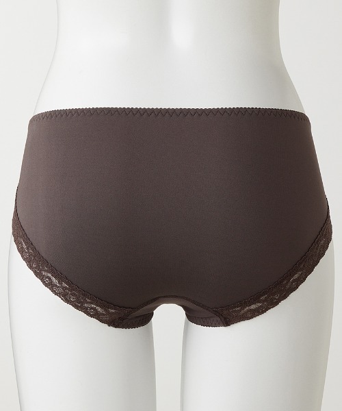 Tuche(トゥシェ)の「Tuche/トゥシェ ふわっと盛れるワイヤレスブラのペアショーツ(ショーツ・レディース・ローズ/ライトホワイト/ブラック系その他/チャコールグレー/ライラック/クリーム・MEDIUM/LARGE/X-LARGE)」の15枚目の写真