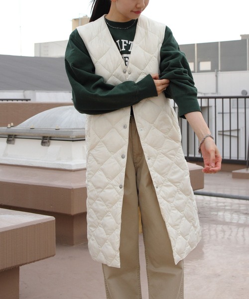 TAION（タイオン）の「TAION/タイオン ロングダウンジレ LONG DOWN