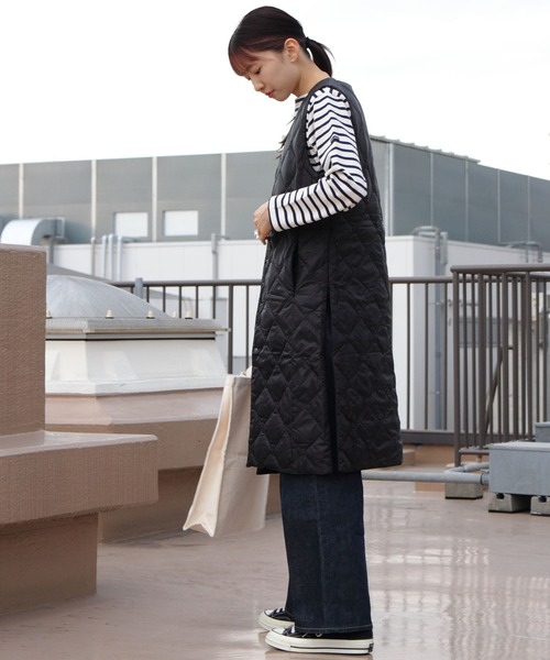 TAION（タイオン）の「TAION/タイオン ロングダウンジレ LONG DOWN