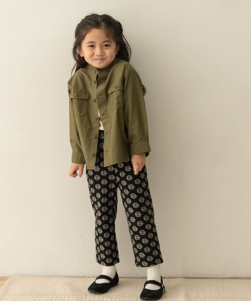 URBAN RESEARCH DOORS（アーバンリサーチドアーズ）の「フラワージャガードパンツ(KIDS)（その他パンツ・キッズ・ブラック/オフホワイト・120/105/150/135）」の3枚目の写真