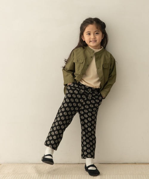 URBAN RESEARCH DOORS（アーバンリサーチドアーズ）の「フラワージャガードパンツ(KIDS)（その他パンツ・キッズ・ブラック/オフホワイト・120/105/150/135）」の11枚目の写真