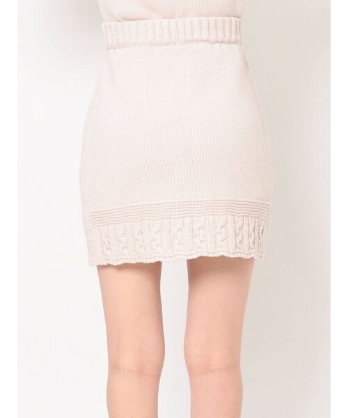 RESEXXY（リゼクシー）の「マイクロミニニットスカート【セットアップ着用可能】（スカート・レディース・ブラック/ブルー/アイボリー・FREE）」の19枚目の写真