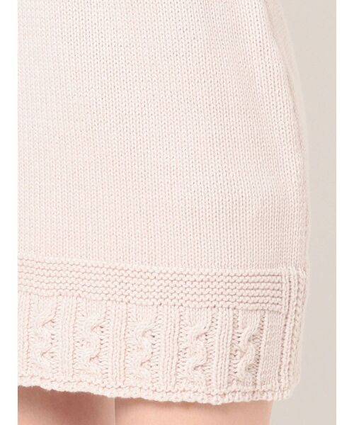 RESEXXY（リゼクシー）の「マイクロミニニットスカート【セットアップ着用可能】（スカート・レディース・ブラック/ブルー/アイボリー・FREE）」の5枚目の写真