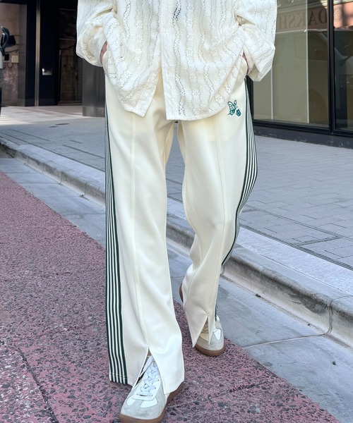 Confirm（コンファーム）の「"WEB限定" サイドライン ワンポイント刺繍 センタースリット ジャージパンツ / フレアパンツ（その他パンツ・メンズ・グリーン/ワイン/ブラック/ブラック系その他/パープル系その他/レッド系その他/ホワイト系その他/ブラウン/ベージュ系その他2/パープル系その他2/グレー系その他2/グレー系その他3/グレー系その他4/アイボリー/レッド系その他2・L/M）」の20枚目の写真