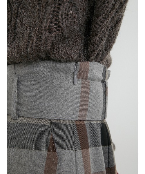 LILY BROWN（リリーブラウン）の「ベルト付きマーメイドスカート（スカート・レディース・ブラウン/ブラック/グレー・0/1）」の10枚目の写真