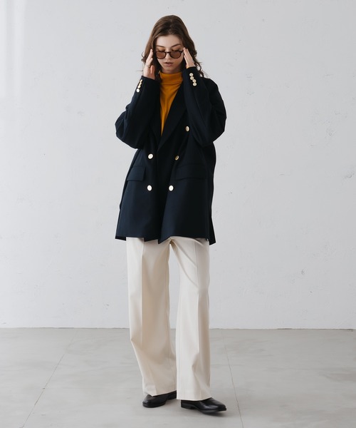 epnok(エプノック)の「OverSized Double Brested 6B Blazer/オーバーサイズダブルブレスト6Bブレザー(テーラードジャケット・メンズ・ネイビー・MEDIUM/LARGE)」の7枚目の写真