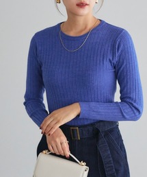 Pierrot | クルーネックリブニット(ニット/セーター)