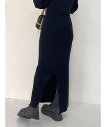 EMODA | ナローニットスカート(スカート)