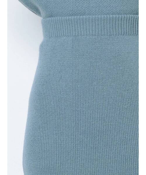 EMODA（エモダ）の「ナローニットスカート（スカート・レディース・グレー/ブラック/ブルー/ベージュ・FREE）」の7枚目の写真