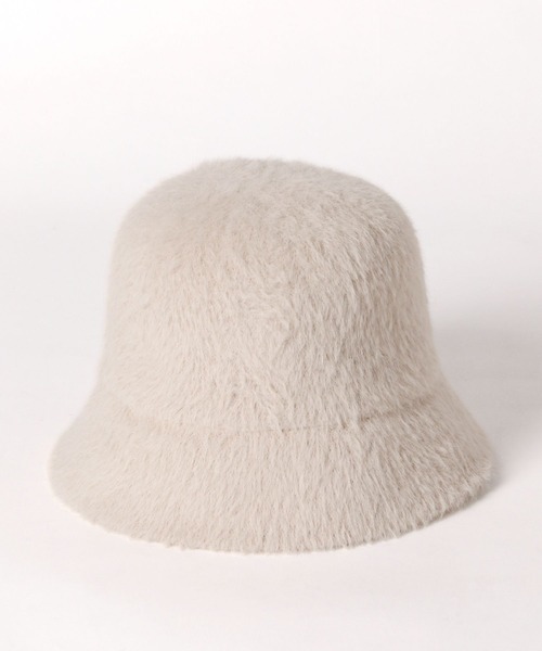 LOWRYS FARM（ローリーズファーム）の「シャギーバケットハット　176575（ハット・レディース・ブラック/アイボリー/オフホワイト・FREE）」の11枚目の写真