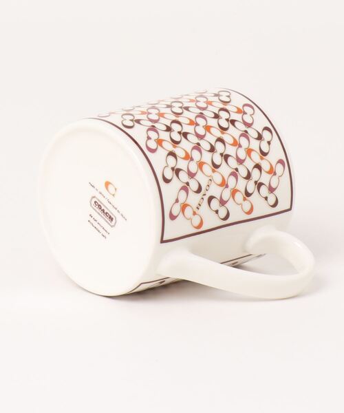 COACH（コーチ）の「シグネチャー マグ（グラス/マグカップ/タンブラー・レディース・ホワイト系その他・ONE）」の5枚目の写真