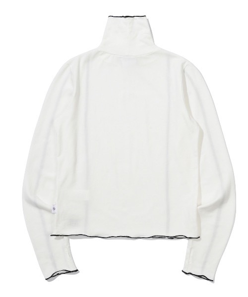 TARGETTO(ターゲット)の「【TARGETTO 】ライニング ウォーマータートルネック / LINING WARMER TURTLENECK(Tシャツ/カットソー・レディース・ホワイト/ブラック・FREE)」の16枚目の写真