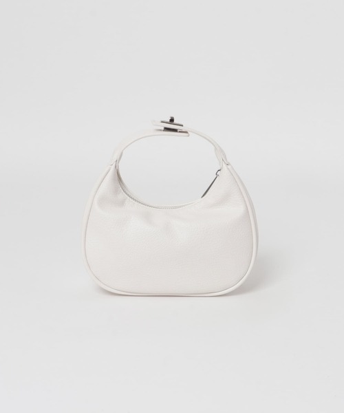 KBF(ケイビーエフ)の「2WAYハーフムーンBAG(ショルダーバッグ・レディース・ブラック/ホワイト・ONE)」の10枚目の写真