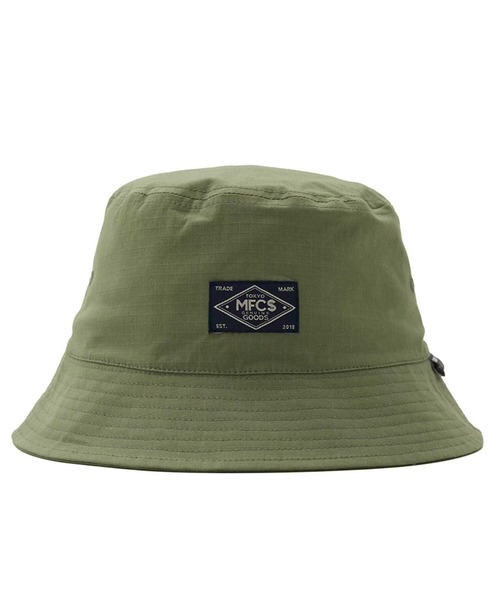 MFC STORE(エムエフシーストア)の「MFC STORE "MFC $" CORDURA NYCO RIPSTOP BUCKET HAT(ハット・メンズ・グリーン/グレイッシュベージュ・FREE)」の2枚目の写真