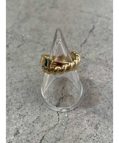 GYDA(ジェイダ)の「JEYSUS double ring リング(リング・レディース・シルバー/ゴールド・FREE)」の1枚目の写真