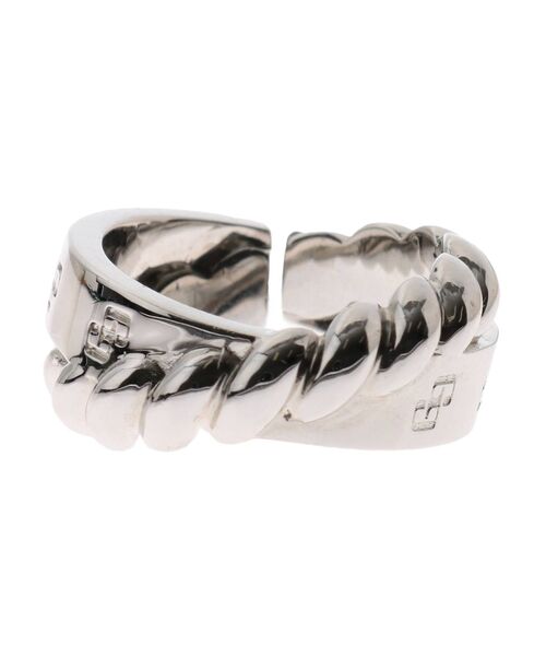 GYDA(ジェイダ)の「JEYSUS double ring リング(リング・レディース・シルバー/ゴールド・FREE)」の4枚目の写真