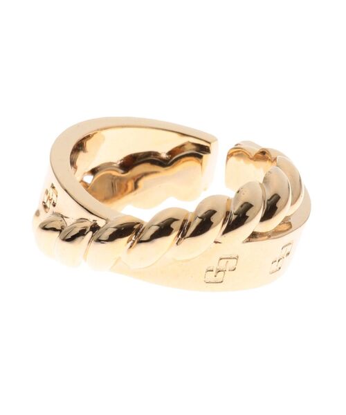 GYDA(ジェイダ)の「JEYSUS double ring リング(リング・レディース・シルバー/ゴールド・FREE)」の9枚目の写真