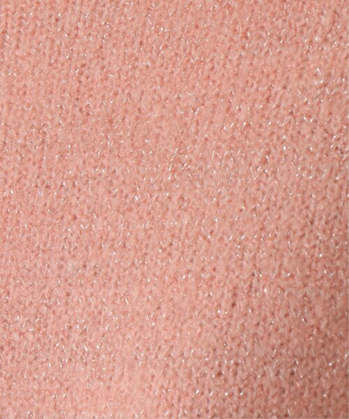 RAY CASSIN（レイカズン）の「ラメニットプチハイプルオーバー（ニット/セーター・レディース・グレー/ピンク/キナリ・FREE）」の9枚目の写真