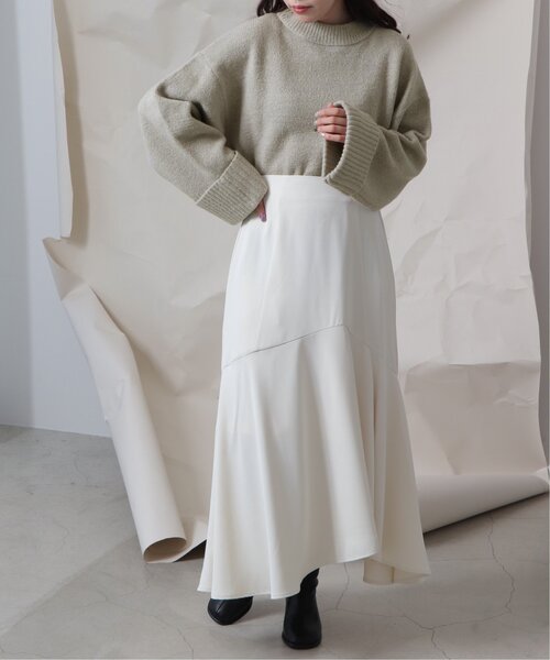 RAY CASSIN（レイカズン）の「ラメニットプチハイプルオーバー（ニット/セーター・レディース・グレー/ピンク/キナリ・FREE）」の14枚目の写真