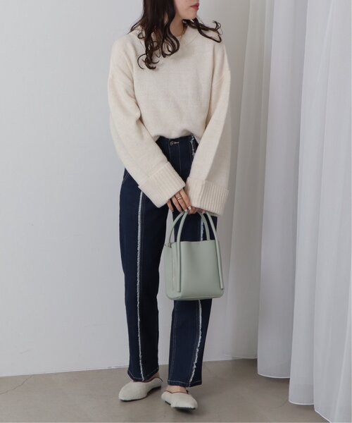 RAY CASSIN（レイカズン）の「ラメニットプチハイプルオーバー（ニット/セーター・レディース・グレー/ピンク/キナリ・FREE）」の20枚目の写真