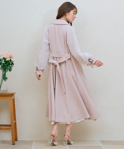 Noela（ノエラ）の「オーガンジースリーブスプリングコート