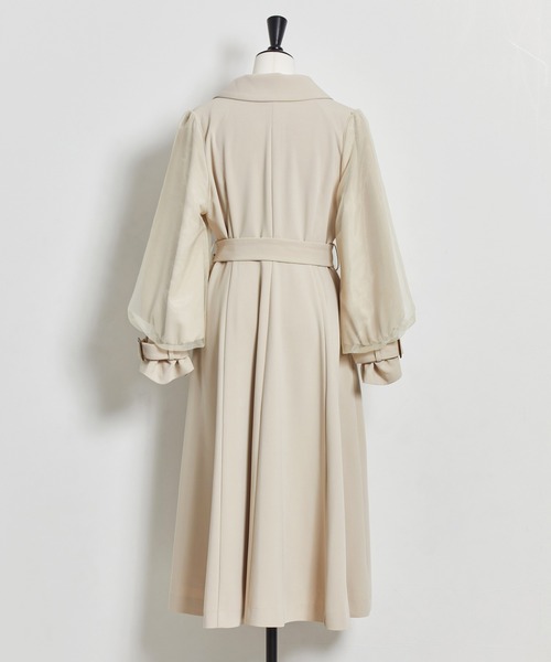NOELA（ノエラ）の「オーガンジースリーブスプリングコート（トレンチ