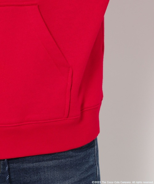 Coca Cola（コカコーラ）の「【ｺｶ･ｺｰﾗ】別注スウェットパーカー（パーカー・メンズ・ブラック/オフホワイト/レッド・LARGE/MEDIUM）」の21枚目の写真