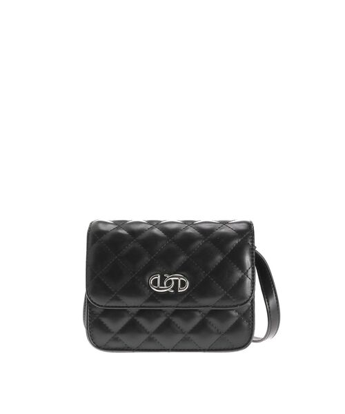 EMODA（エモダ）の「キルティングミニバッグ（ショルダーバッグ・レディース・アイボリー/ブラック/ブルー・FREE）」の17枚目の写真