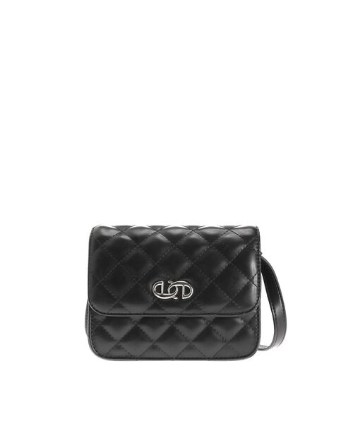 EMODA（エモダ）の「キルティングミニバッグ（ショルダーバッグ・レディース・アイボリー/ブラック/ブルー・FREE）」の18枚目の写真