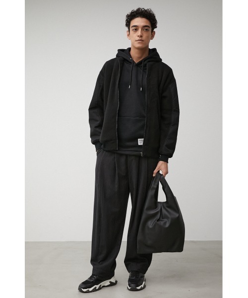 AZUL by moussy(アズールバイマウジー)の「FAUX LEATHER MARCHE BAG/フェイクレザーマルシェバッグ(ショルダーバッグ・メンズ・ブルー/ブラック・FREE)」の15枚目の写真