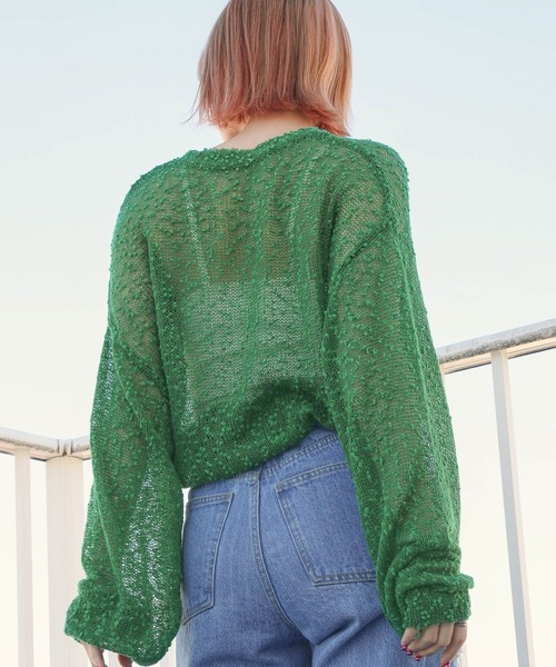 ボムページ PBLIM（ページボーイリム）の「PAGEBOYLIM/ポコポコシアーニット