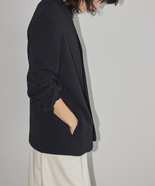 TODAYFUL（トゥデイフル）の「TODAYFUL Collarless Twill JK