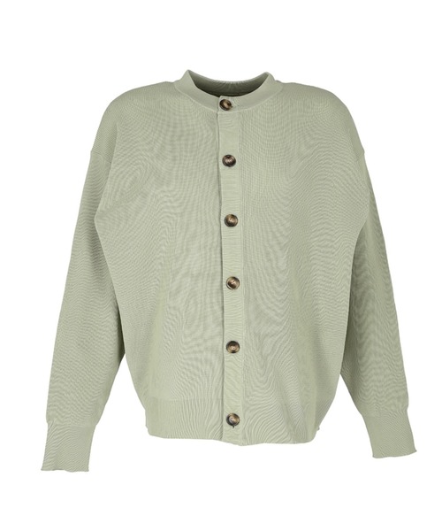 coca（coca）（コカ）の「メンズクルーネックドロップショルダーカーディガン（カーディガン/ボレロ・メンズ・ライトブルー/ライトグリーン/ブラック・M/L/XL）」の16枚目の写真