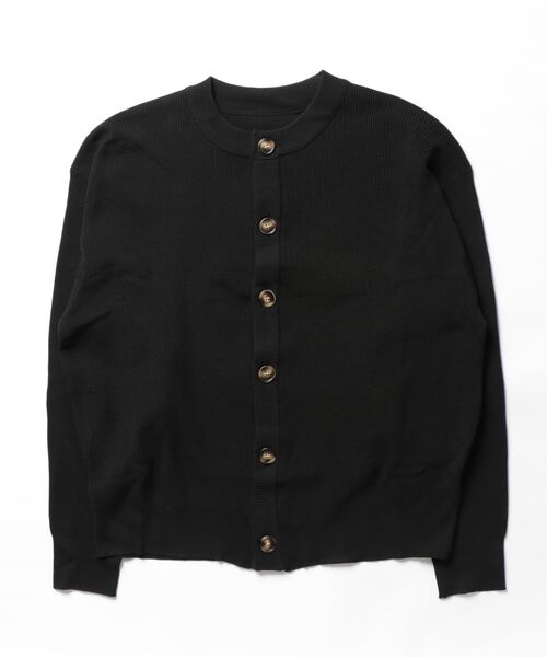 coca（coca）（コカ）の「メンズクルーネックドロップショルダーカーディガン（カーディガン/ボレロ・メンズ・ライトブルー/ライトグリーン/ブラック・M/L/XL）」の18枚目の写真