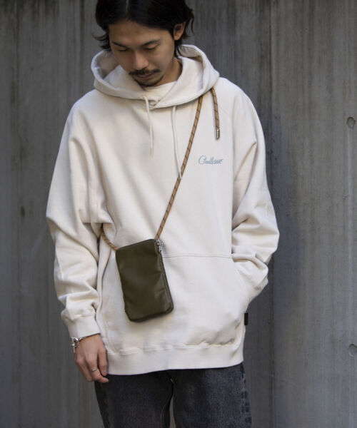 GLOSTER（グロスター）の「【GLOSTER/グロスター】フェイクレザーマルチミニショルダーバッグ/モバイルポーチ（ショルダーバッグ・メンズ・ブラック/オリーブ/ブラック系その他・FREE）」の17枚目の写真