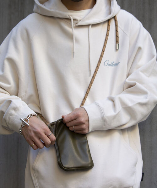 GLOSTER（グロスター）の「【GLOSTER/グロスター】フェイクレザーマルチミニショルダーバッグ/モバイルポーチ（ショルダーバッグ・メンズ・ブラック/オリーブ/ブラック系その他・FREE）」の20枚目の写真