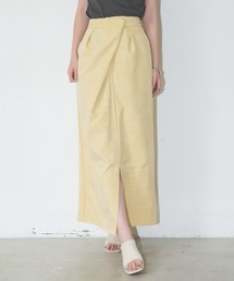 Aunt Marie's | タックナロースカート / 23ss collection(スカート)